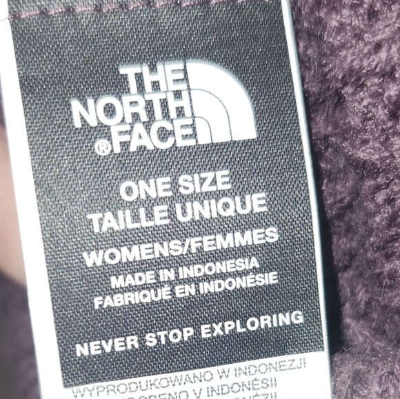 Purple Knit Beanie with Pom Pom - Picture 5 of 5